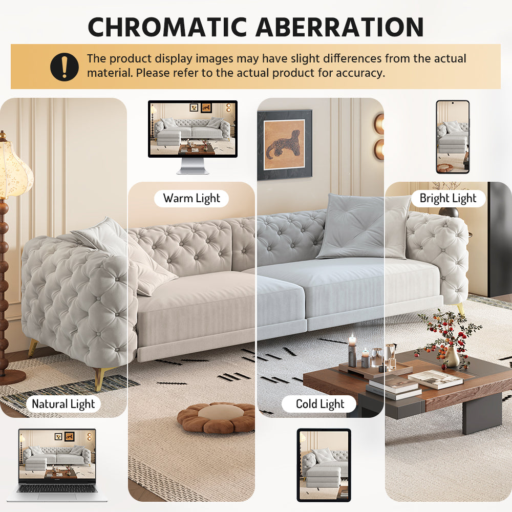 3-in-1 Convertible Sleeper Sofa