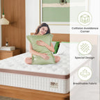 14 Inch Firm Hybrid Mattress – Queen Size
