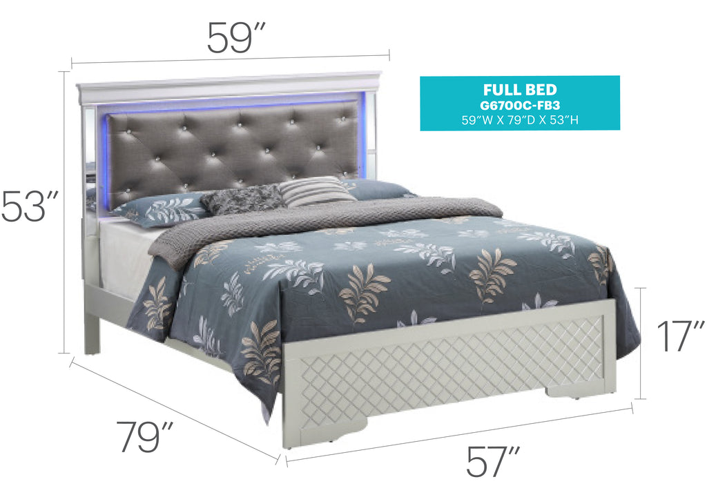 Transitional Full Bed