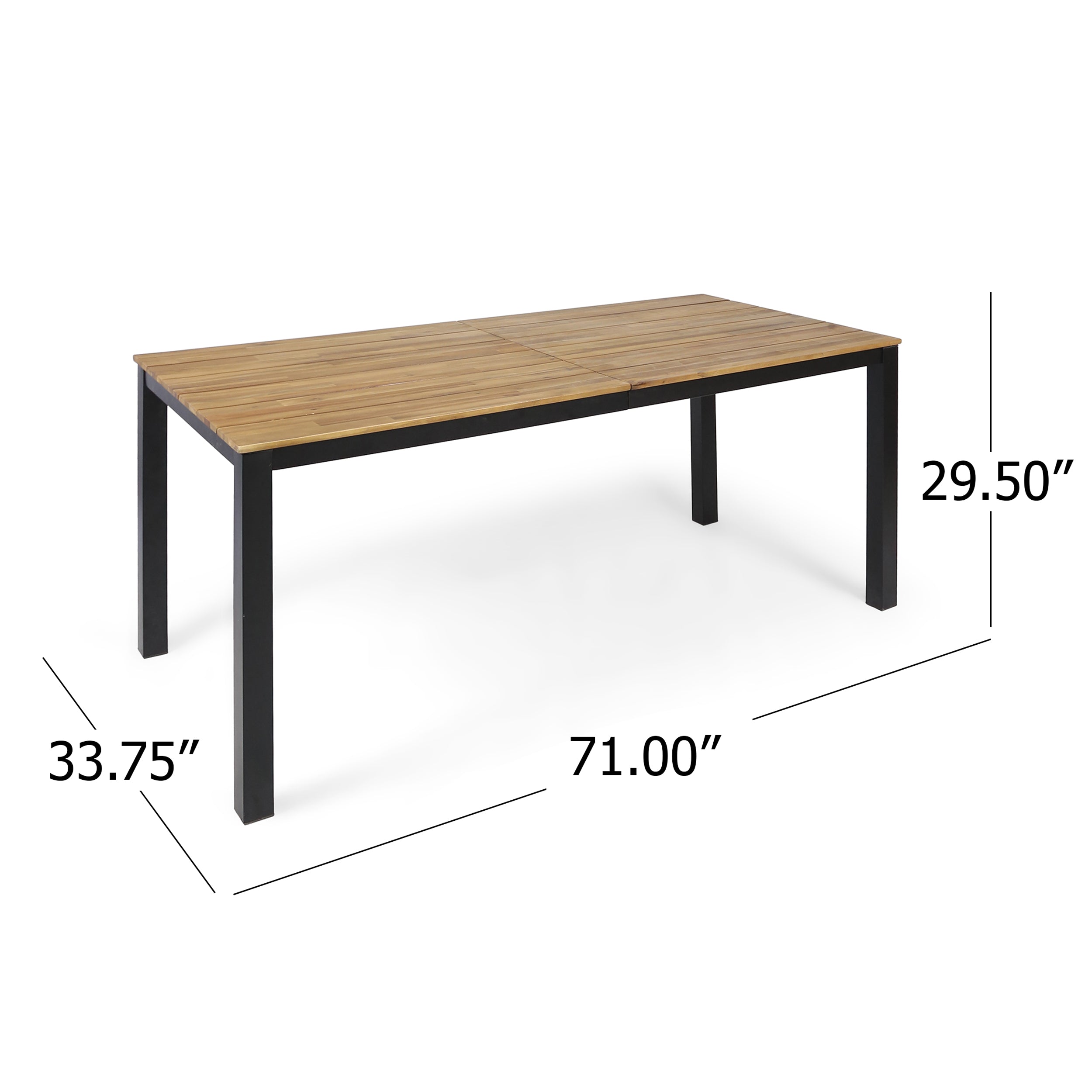 Rectangular Outdoor Dining Table