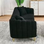 85" Oversized Chenille Sofa