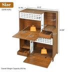 Modern 2 IN 1 Cat Furniture - Cat Litter Box Enclosure