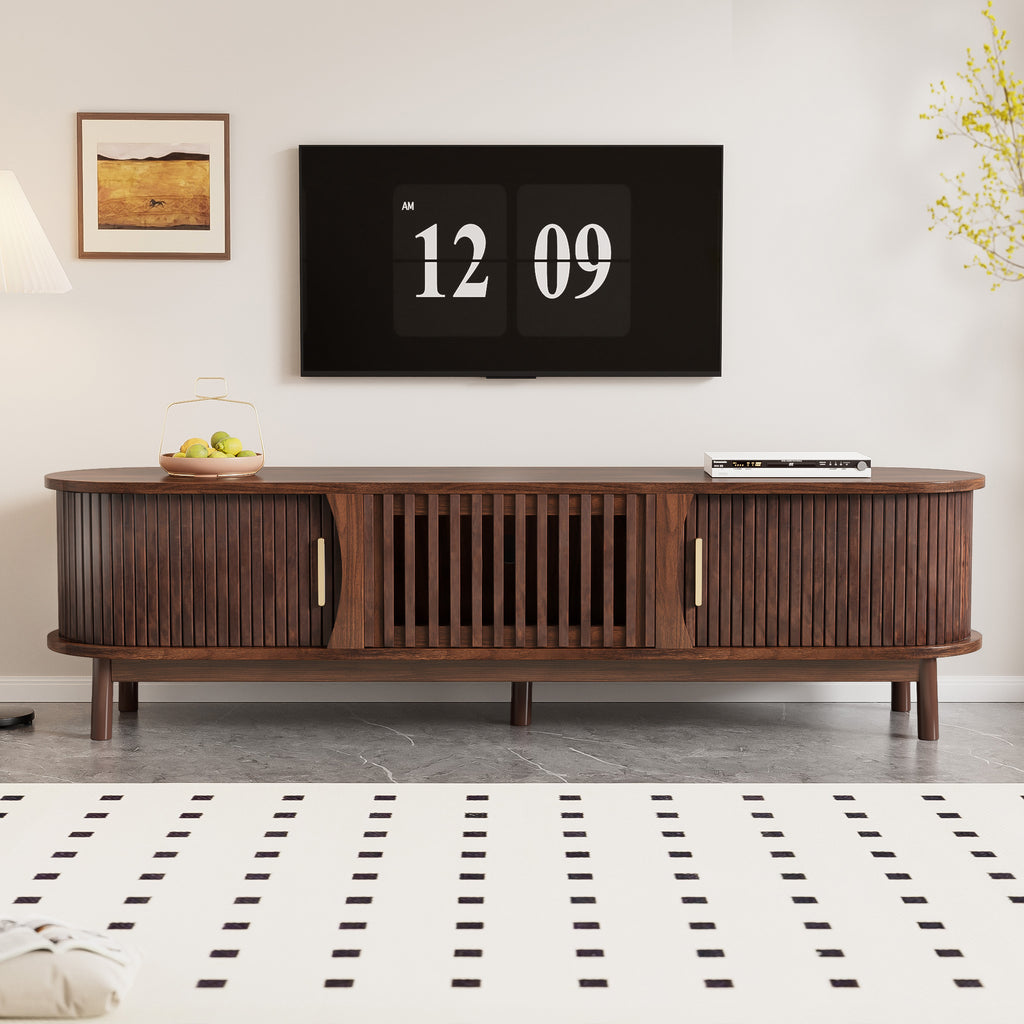 Modern Farmhouse TV Stand for 75" TVs