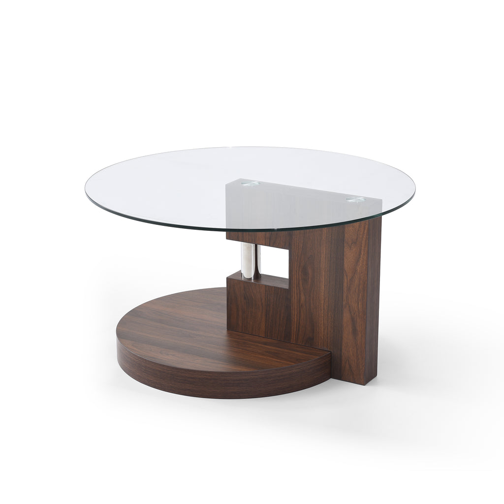 Modern and Practical Double-Layer Round Table