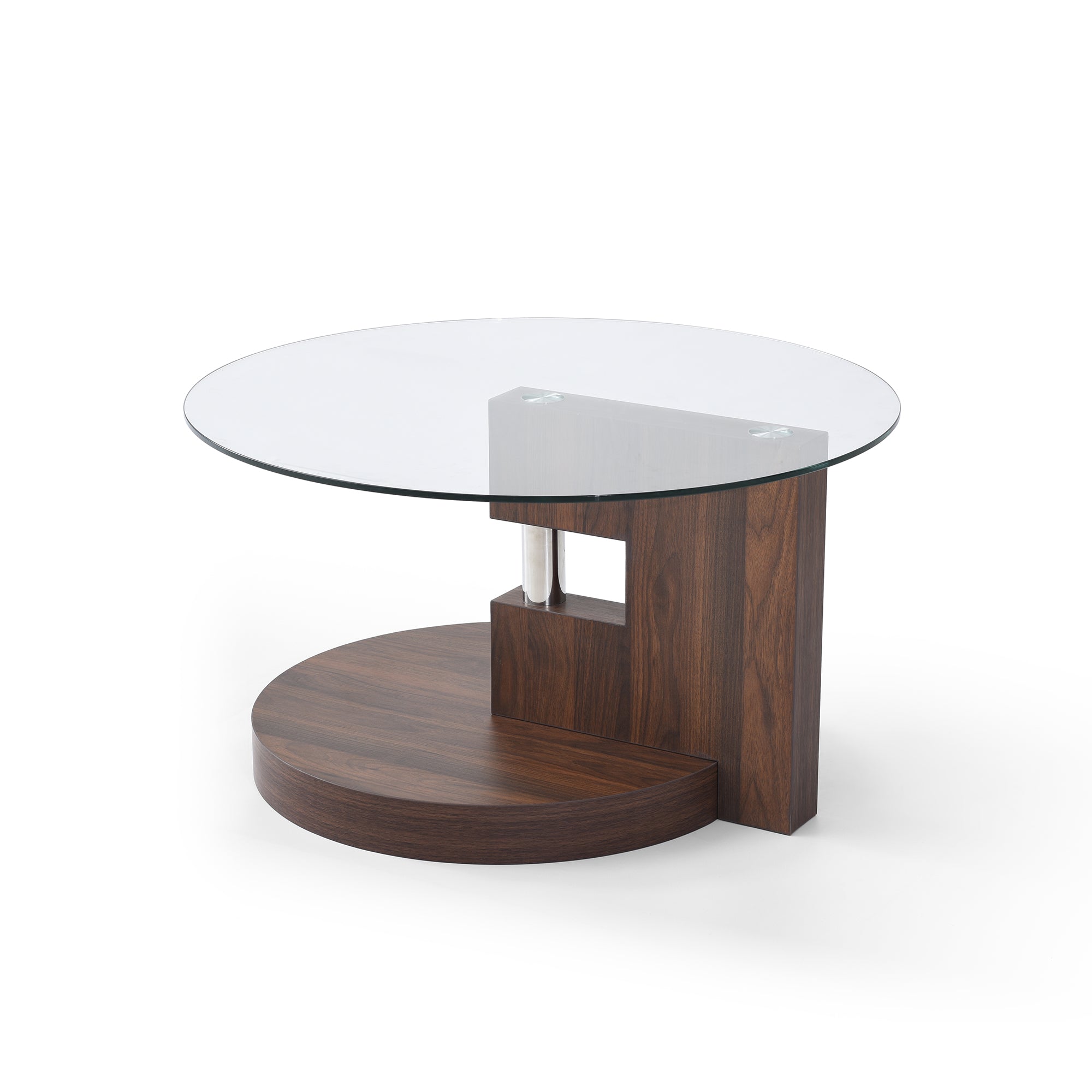 Modern and Practical Double-Layer Round Table