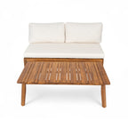 Patio Deep Seating Loveseat with Coffee Table