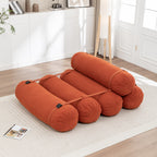 Adjustable Floor Sofa - Corduroy Lazy Sofa with Adjustable Straps