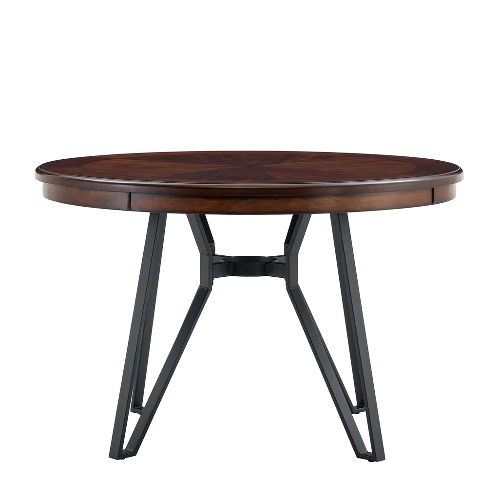 Round Dining Table (Brown)