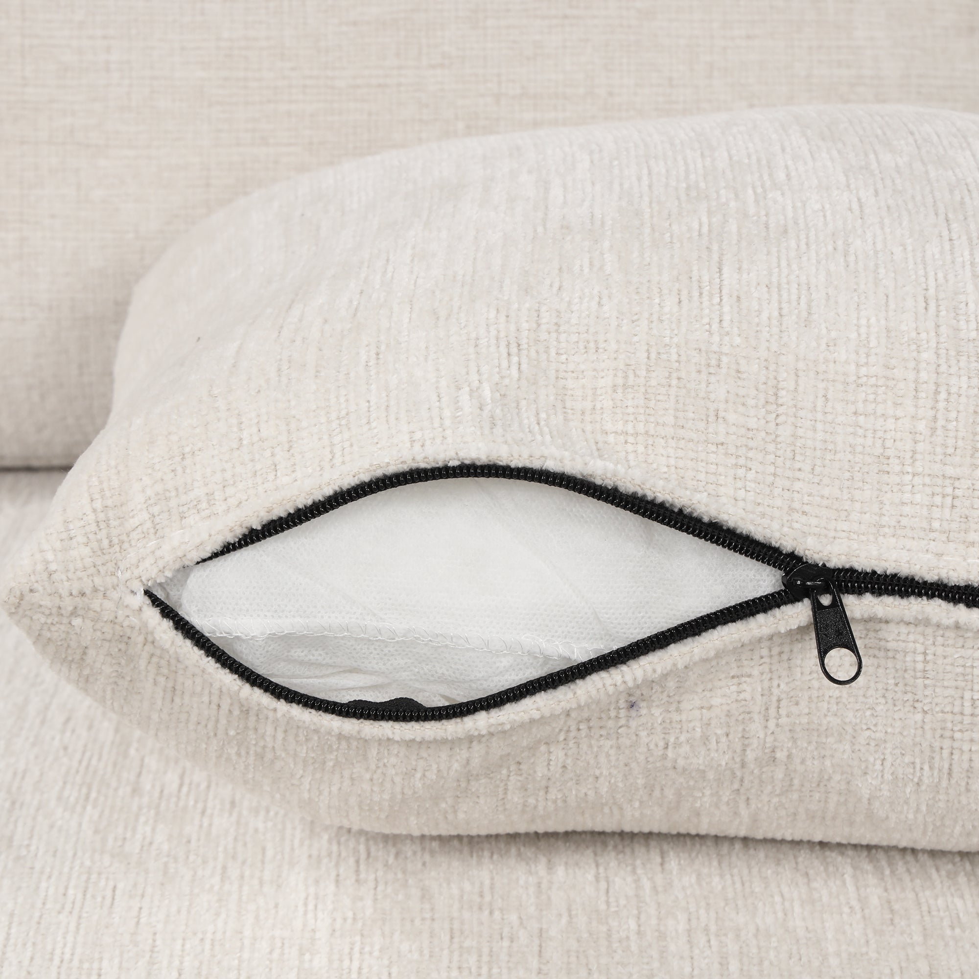 84.7" Sectional Sofa Convertible Pull-out Bed