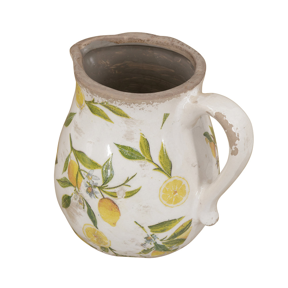 Ceramic Round Pitcher Vase