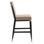 Modern Armless Counter Stool - Set of 2