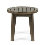 Outdoor 3-Piece Wood Patio Seating Set