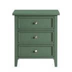 Luca 3-Drawer Nightstand - Vintage