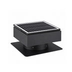 14" Adjustable Square Solar Roof Exhaust Fan