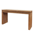 64in Rustic Wood Console Table