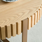 Modern Handcraft Drum Coffee Table