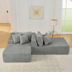 Two-Seater Lazy Sofa Lounge Chair