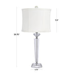 Diamond Torch 25.75" Contemporary Crystal Table Lamp