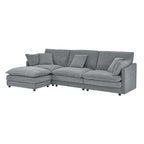 Modern Home Living Room L-Shaped Sectional Sofa