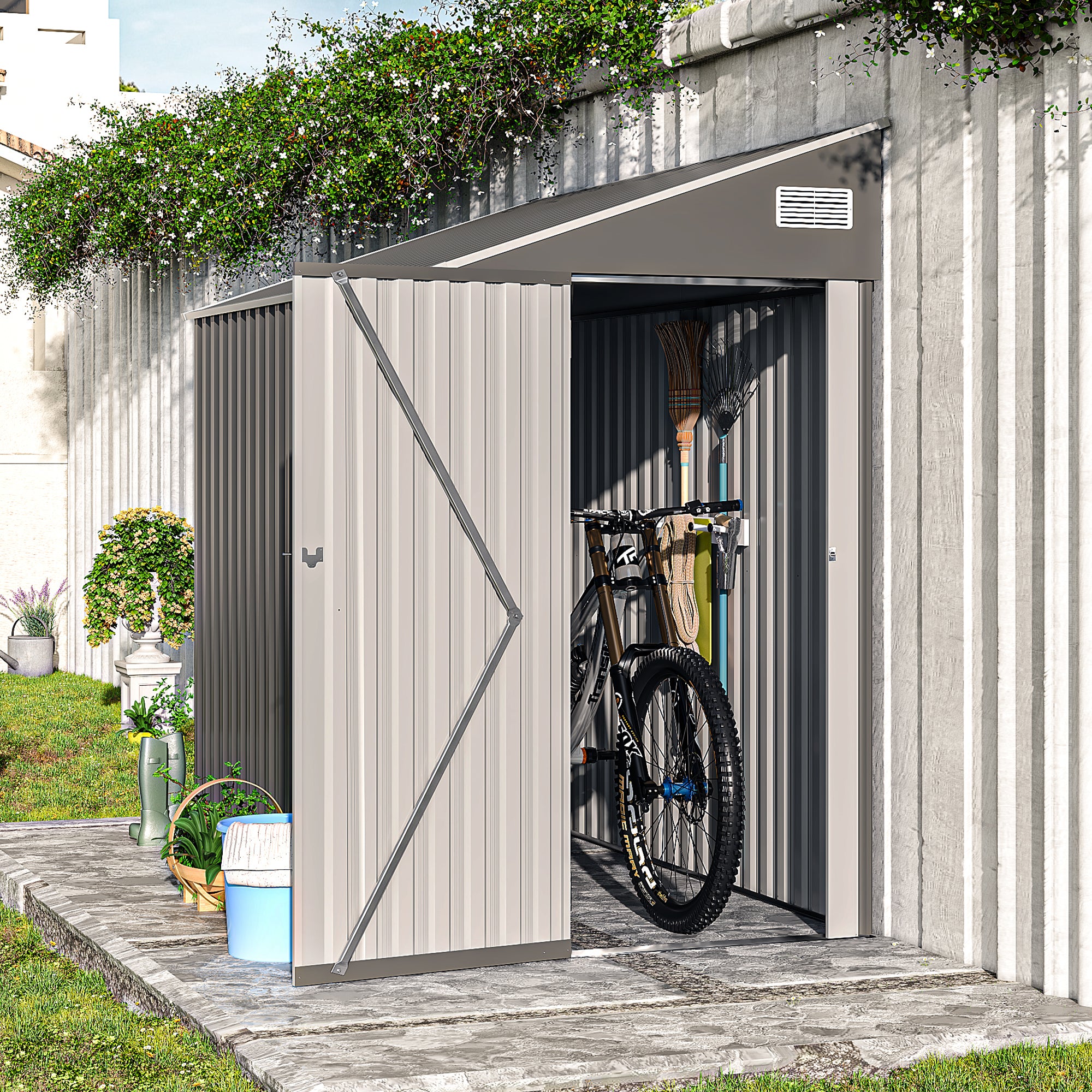 Campcraft Two-Color Storage Shed