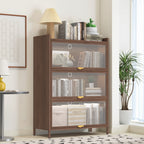 44" Tall Metal 3 Flip Doors Cabinet