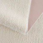 Judy White Washable Area Rug - Clearance