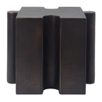 Puzzle Art Side Table, Modular Concave Edge MGO Table
