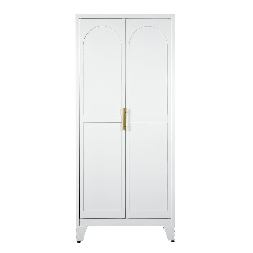 71'' 2 Shapely Doors Cabinet