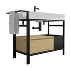 Forte 36" Industrial Style Modular Bathroom Vanity