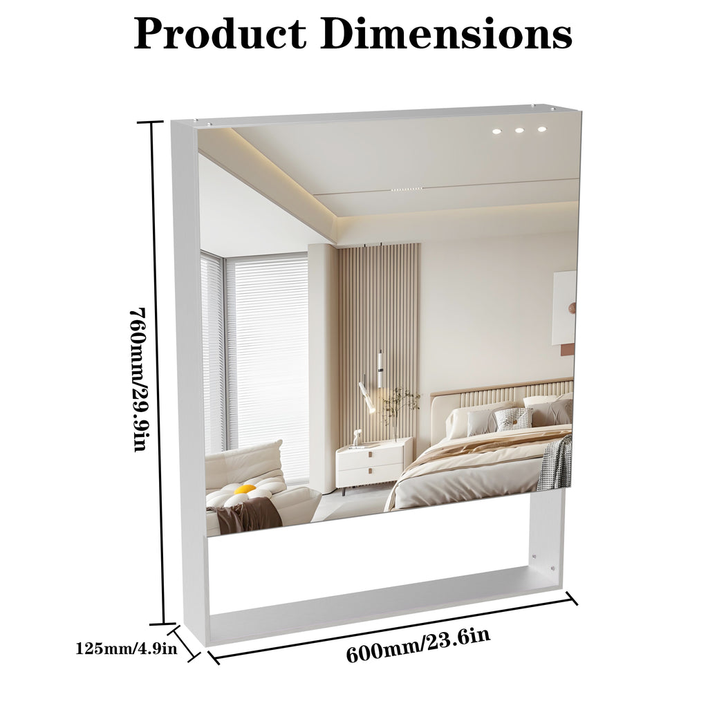 24" x 30" Medicine Cabinet with Mirror