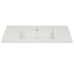 48" Resin Basin for Bathroom Vanity