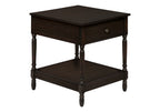 2 Tier Accent Table - Espresso or Walnut Finish