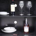 45" W Storage Cabinet with 3 Mirrored Acrylic Doors