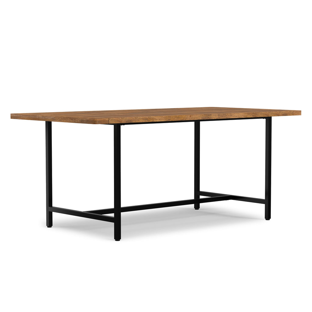 Campbell Dining Table in Burnt Wax