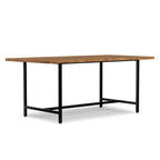 Campbell Dining Table in Burnt Wax