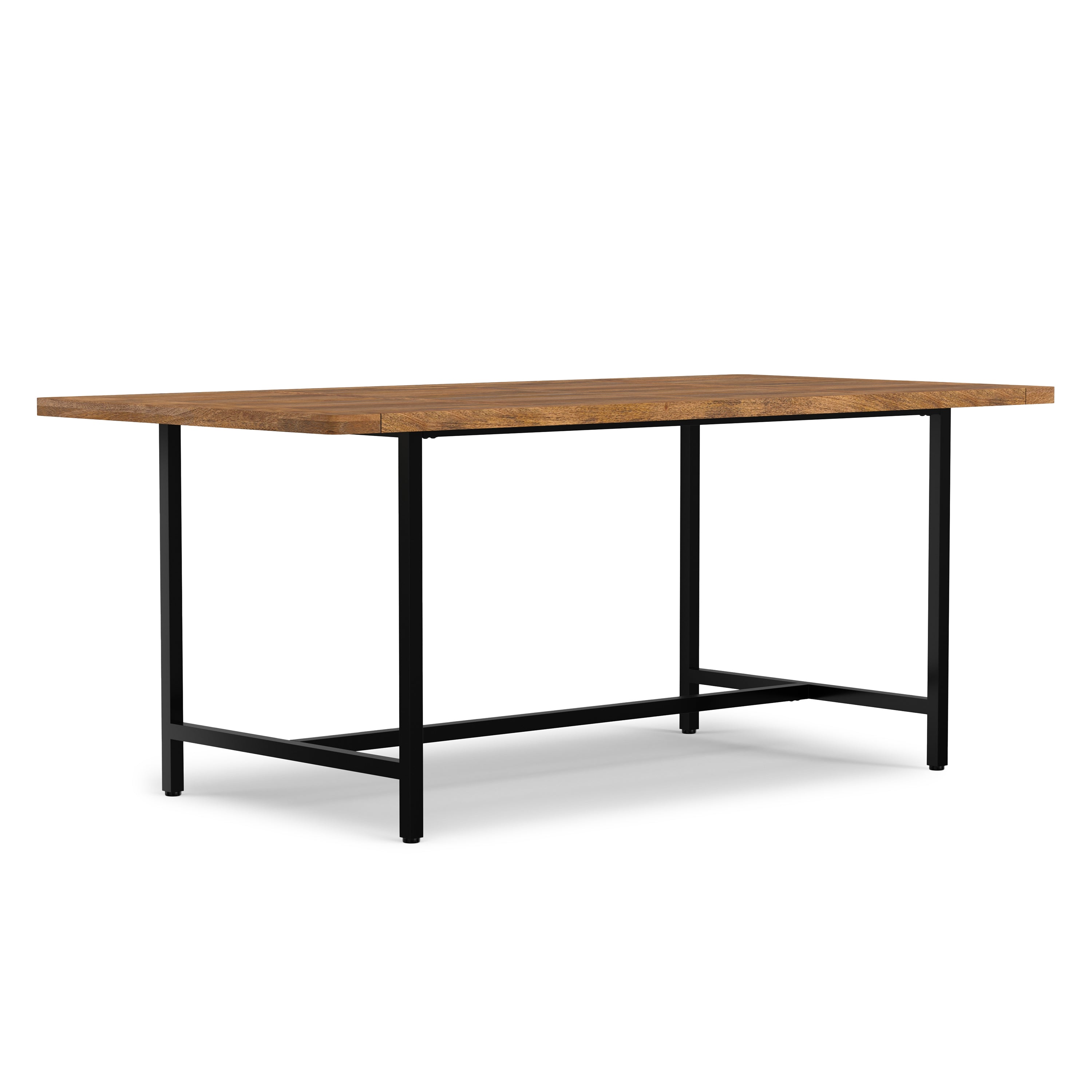 Campbell Dining Table in Burnt Wax