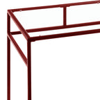 Yasin Glass Top Desk