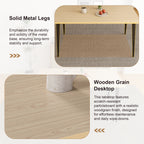 63-Inch Modern Dining Table