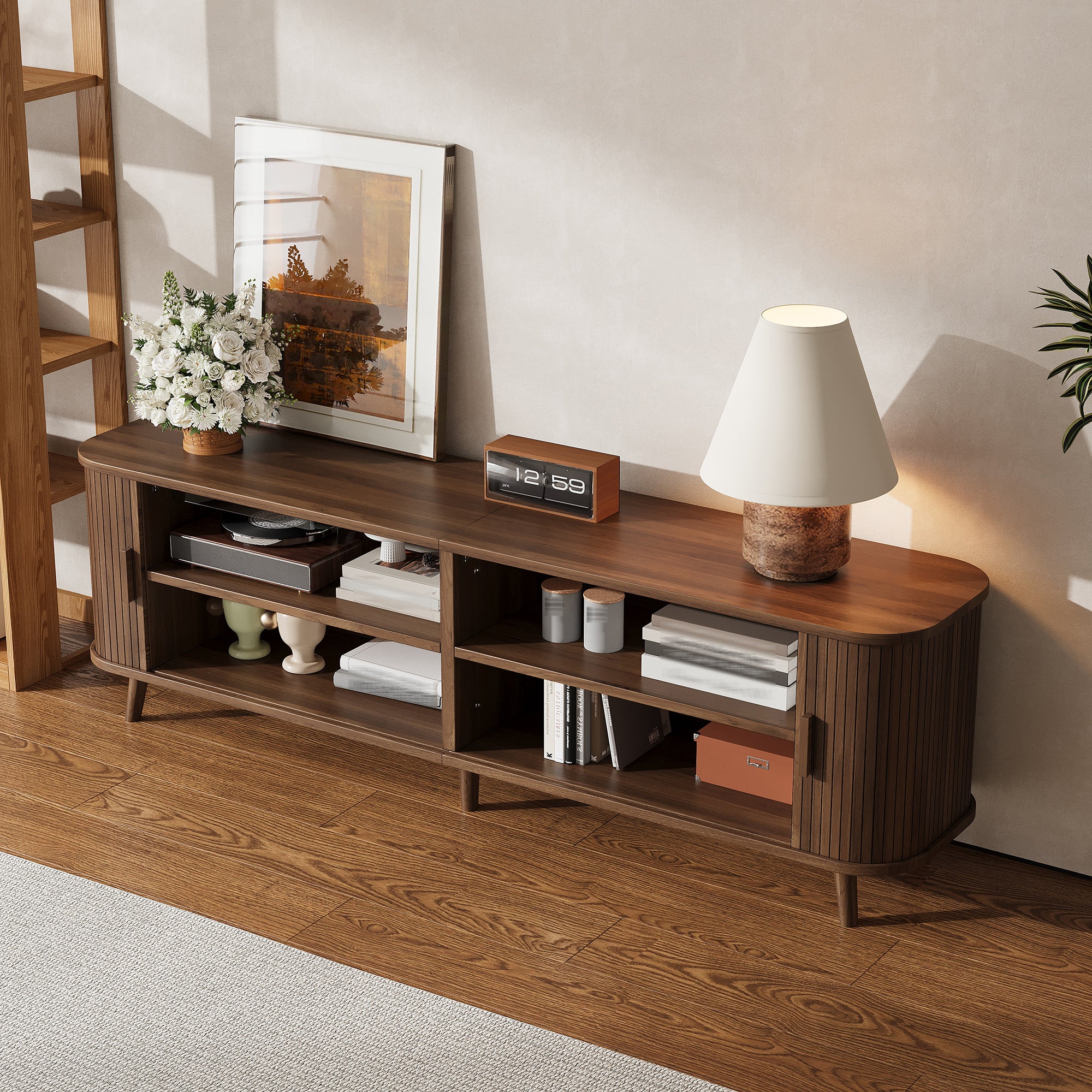 70-Inch Modern TV Stand for TVs up to 80 Inches