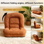 Egg Tart Lazy Sofa - Multi-Segment Folding Comfort