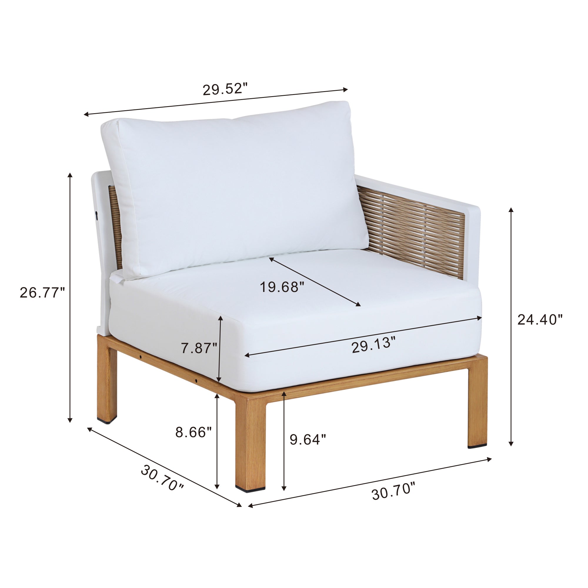 Vine 4-Piece Conversation Set