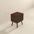 Mid-Century Modern Caroline Night Stand 2-Drawer