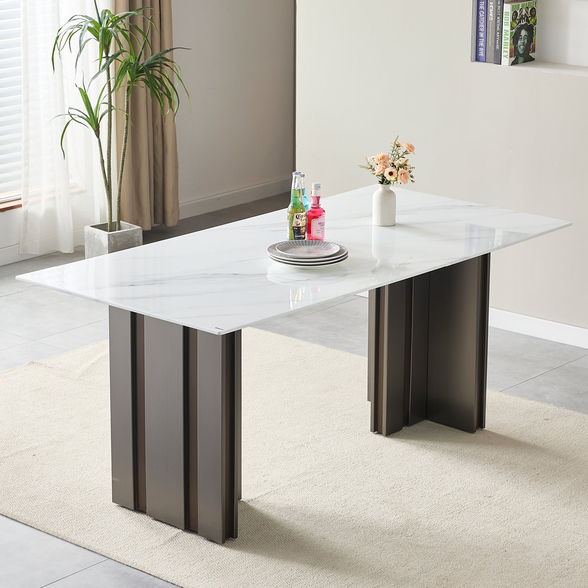 69.30 Inch Rectangular Dining Table