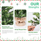 2FT Full PE Tabletop Christmas Tree with 230 Tips