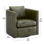 Sutton Fern Swivel Chair