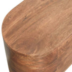 Solid Wood Curva Storage Trunk
