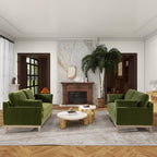 75.5' The Norbrunn™ Eco-Velvet Lounge Sofa