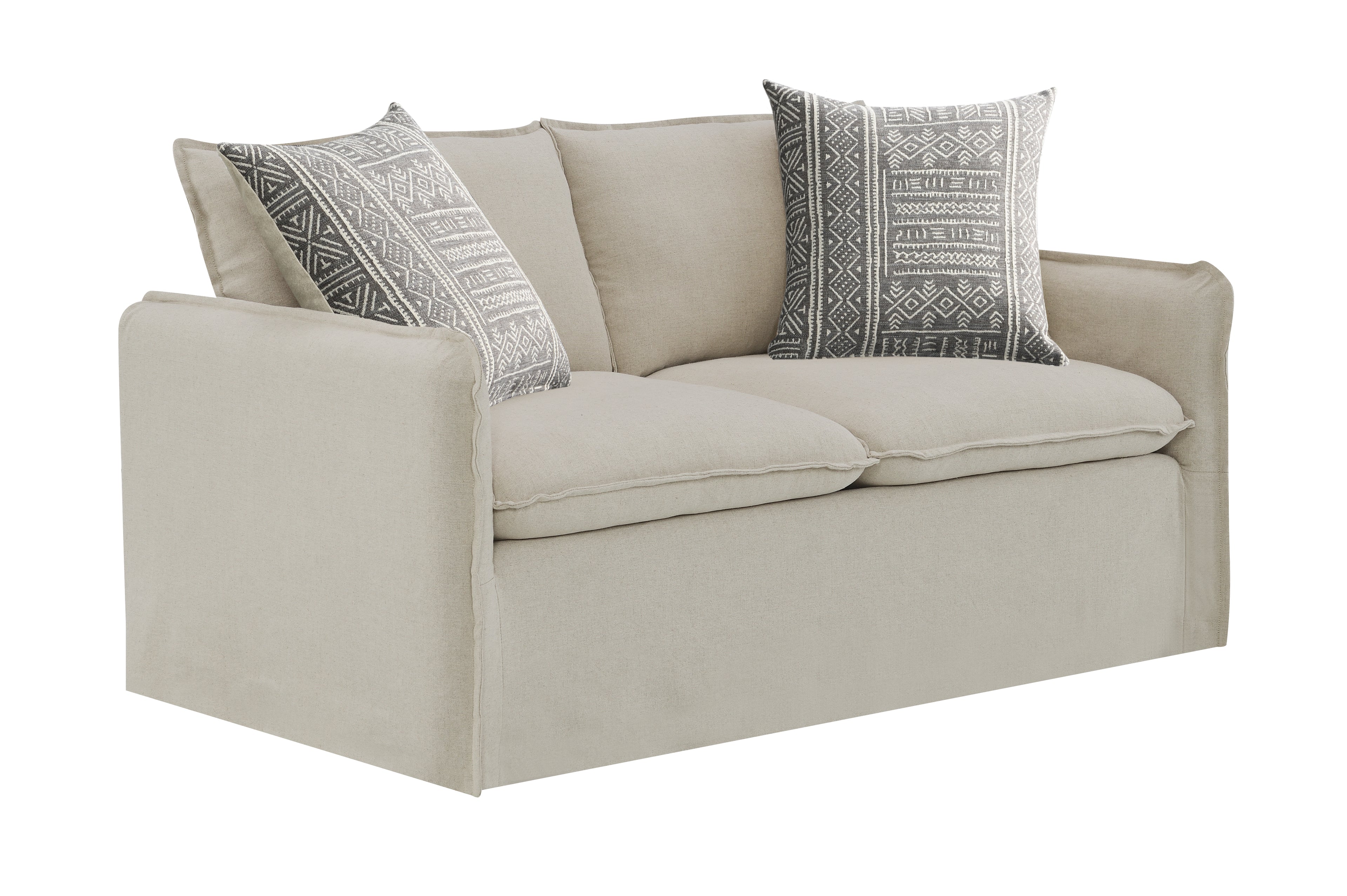 Upendo Pattern Fabric Sofa Set