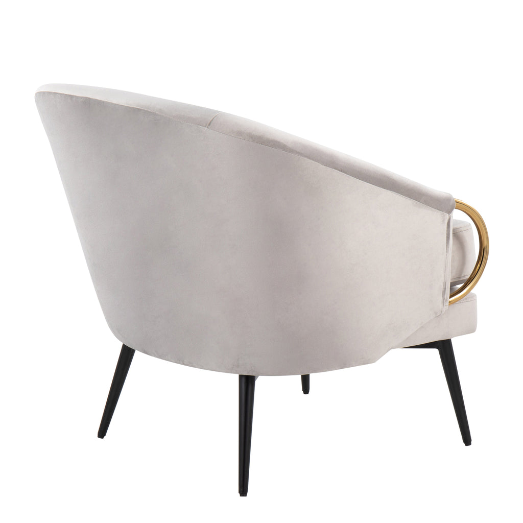 Claire Contemporary Glam Accent Chair
