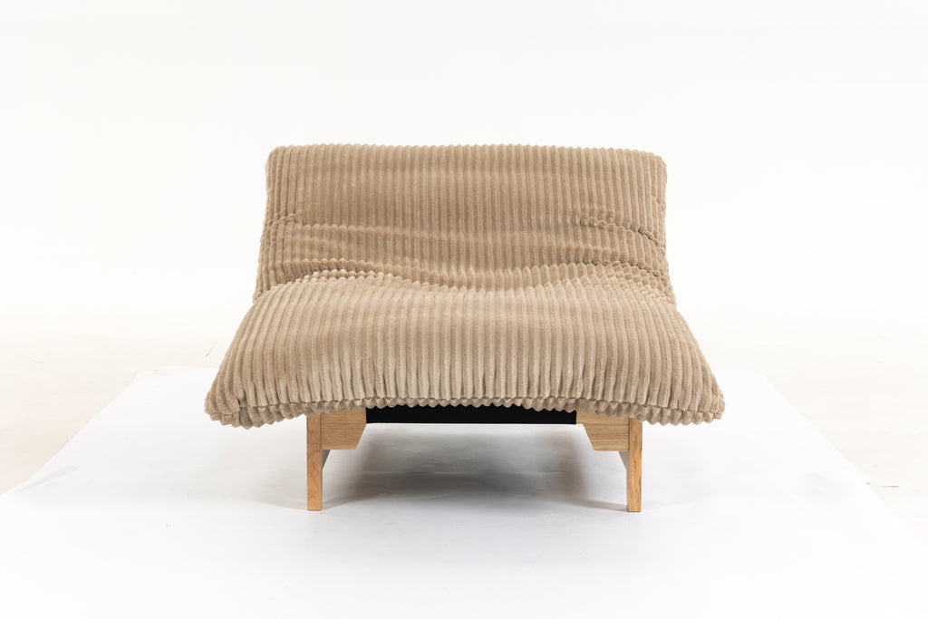 Bean Bag Chair for Adults with Solid Wood Frame